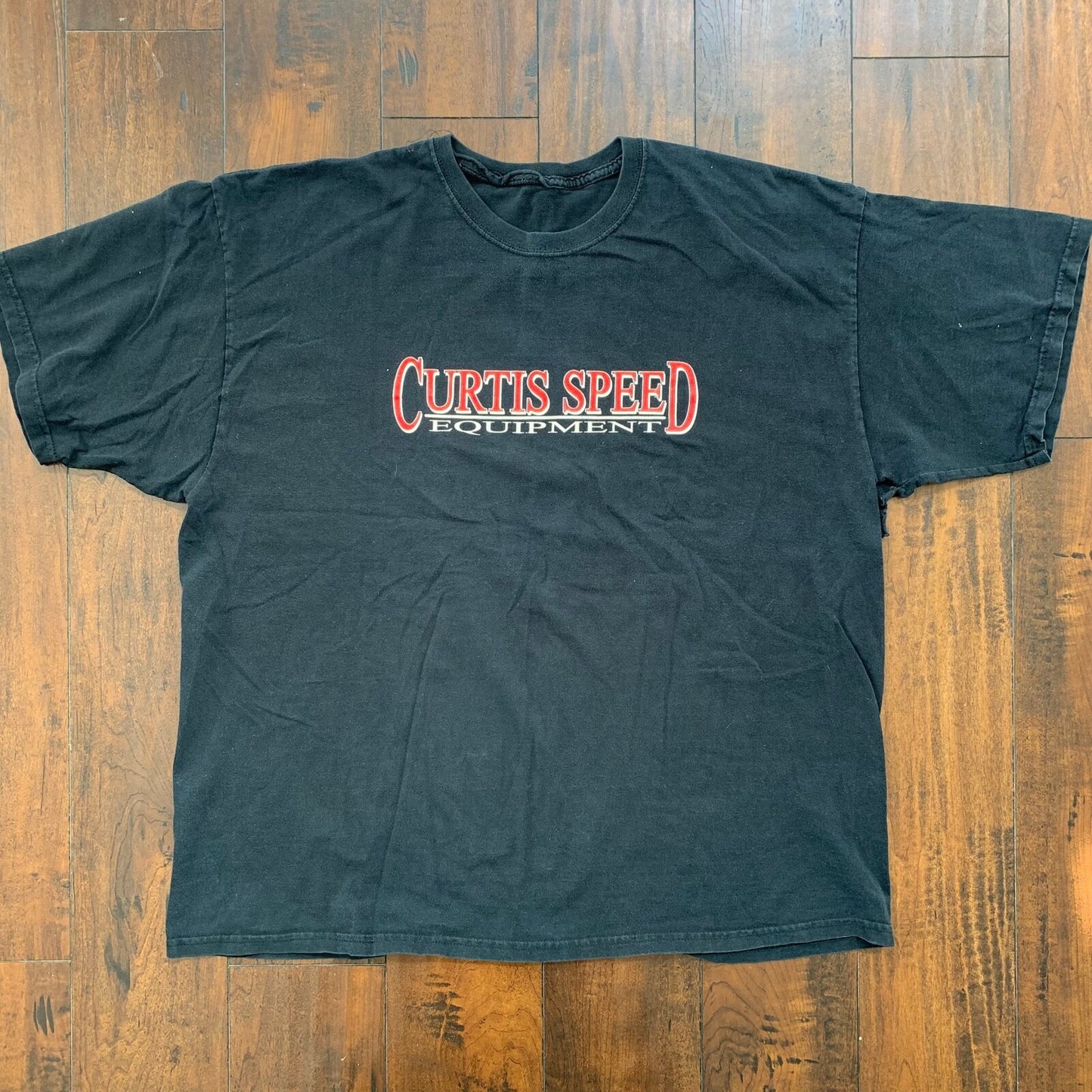 Curtis Speed Equipment Orange California Vintage T Shirt 90s Y2K Nascar Racing