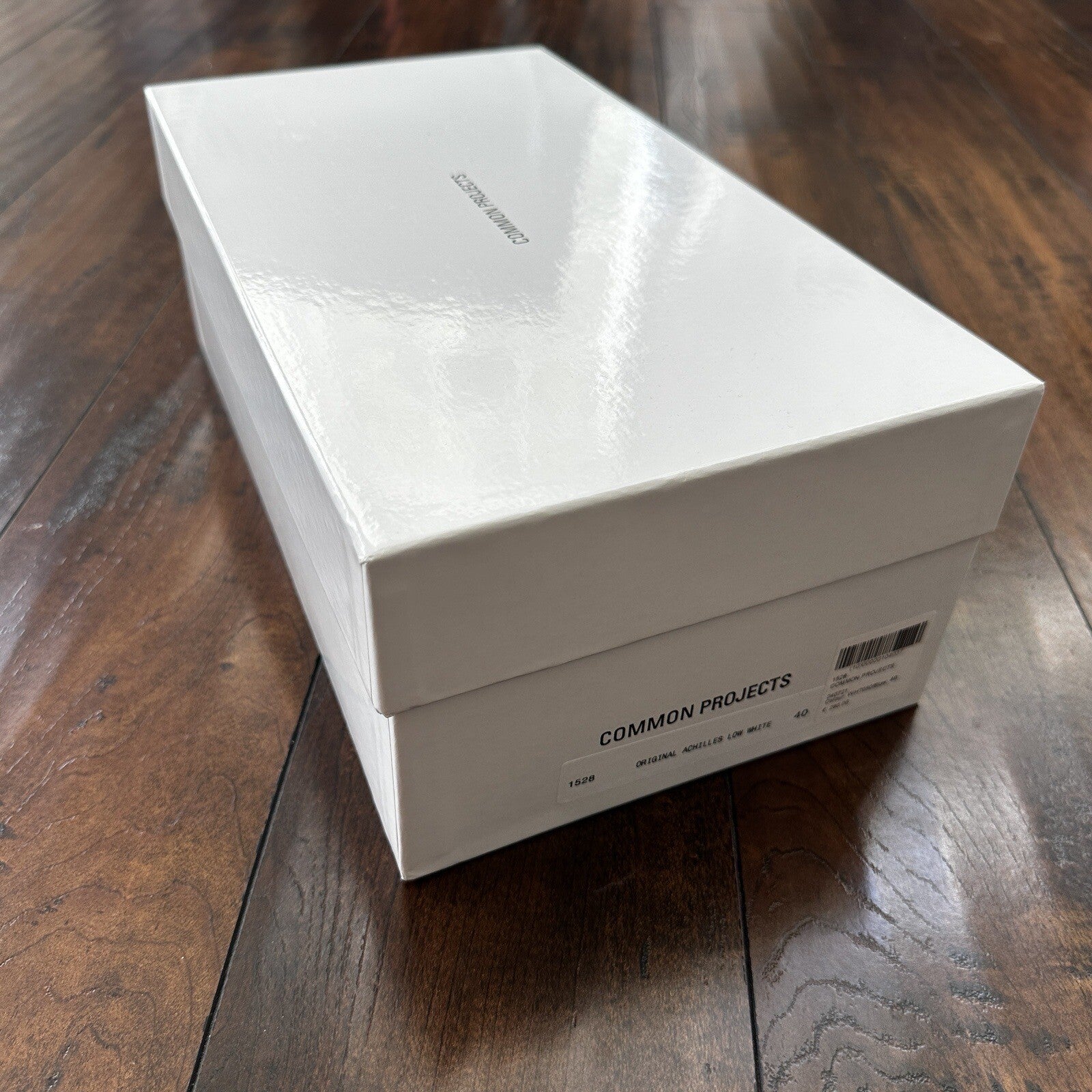 Common Projects Men's White Achilles 40 Low-Top Sneakers Shoes 100% Authentic