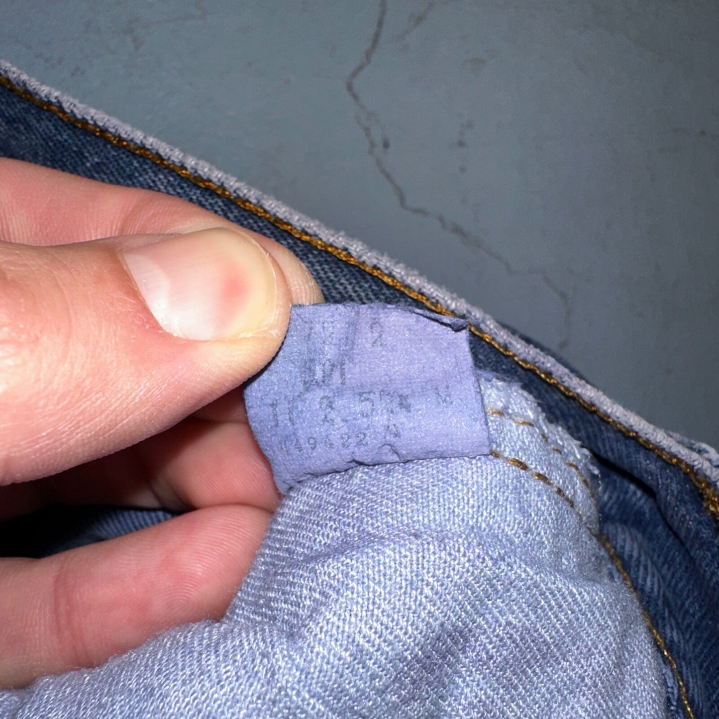 Levis 501 Vintage 80s Redline Selvedge USA XX Jeans Dyed Wash 28x36 Act 26x31