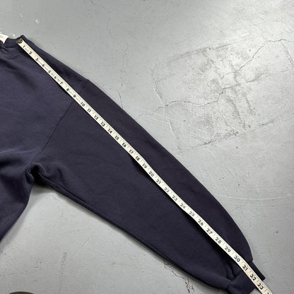 Disney Mickey Mouse VTG Sweatshirt Size XL Navy Crewneck Disneyland USA 90s