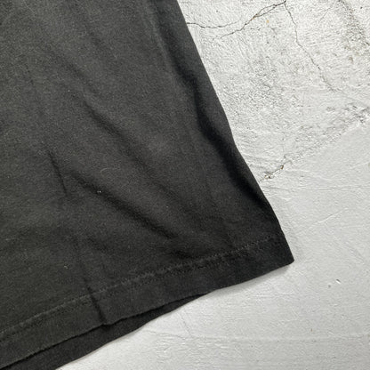 Moose Motorcycle Leather Jacket VTG T Shirt Cow Fell Off Funny Humor Biker Joke