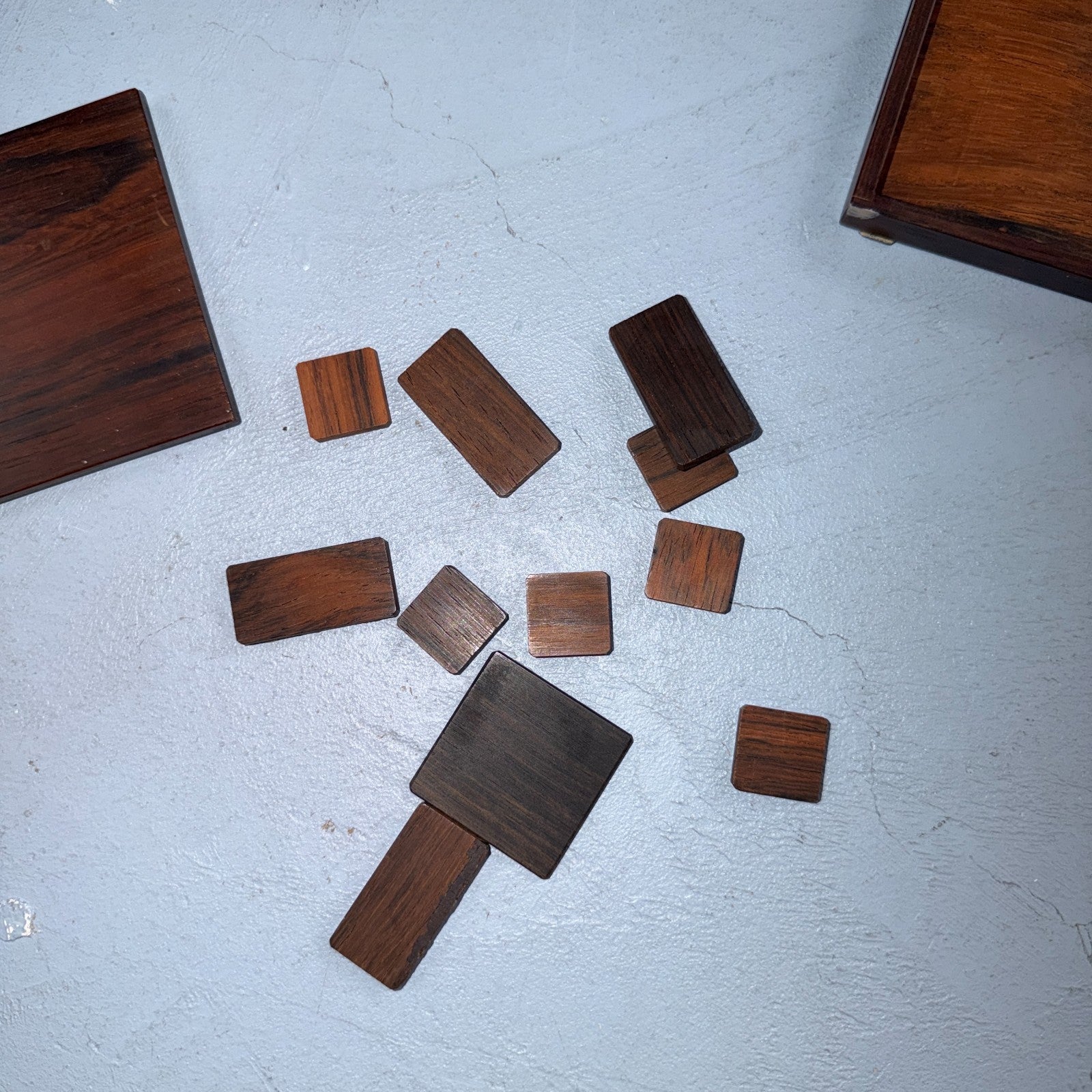 Alfred Klitgaard VTG Mid-Century Modern Rosewood MCM Game Denmark Danish Art