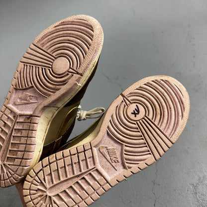 Nike Dunk Low 2007 GS Chino Metallic Gold Rare 309601-271 Brown Purple  5Y W 6.5