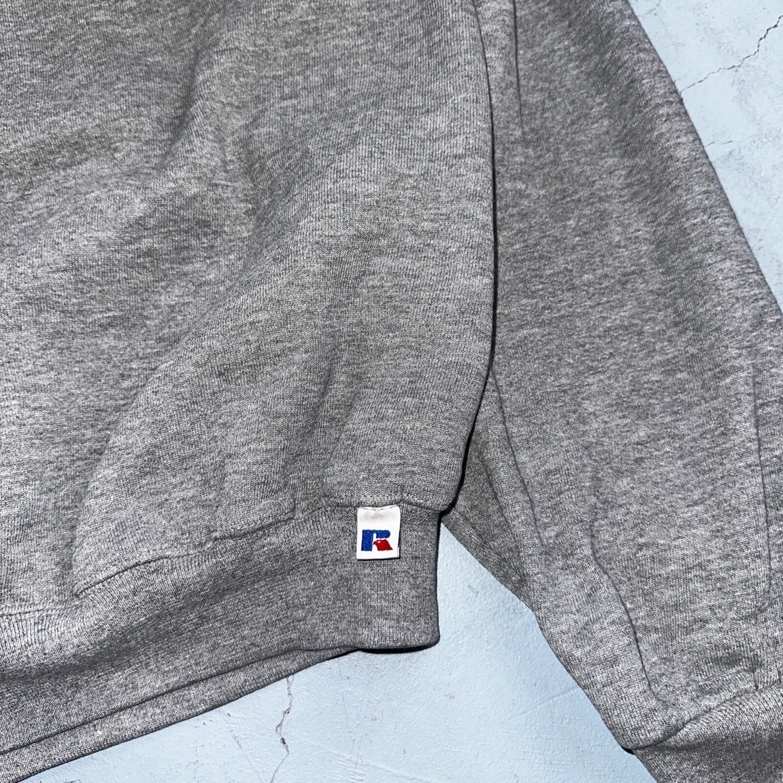 Russell Athletic Sweatshirt XL Nevada VTG Crewneck Wolf Pack Sweat Gray Sports