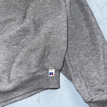 Russell Athletic Sweatshirt XL Nevada VTG Crewneck Wolf Pack Sweat Gray Sports