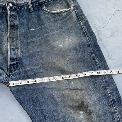 Levis 501 Vintage 70s SS Redline Selvedge USA XX Jeans Med Wash 48x30 Act 43x22
