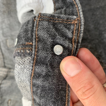 Levis 501 Vintage 90s Straight Leg XX USA Jeans 36x30 Black Wash Act 32x26