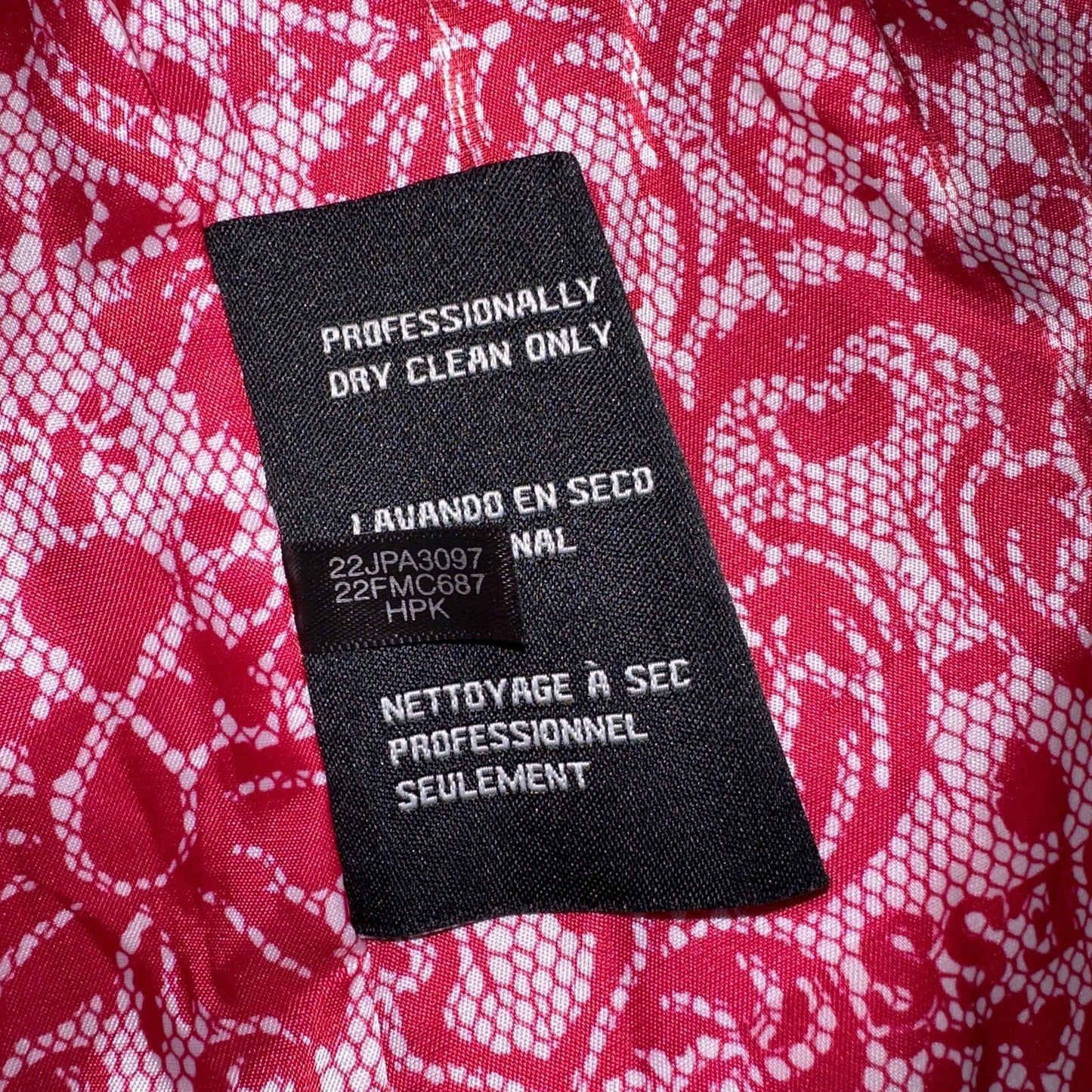 GUESS Pink Belted Peacoat Wmn Sz XS VTG Button Detail Zipper Trench Cute