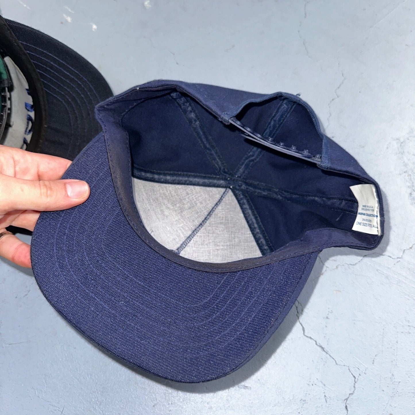 Jeep Lot of 2 VTG Hat Cap Snapback Trucker Embroidered Cars Trucks Set