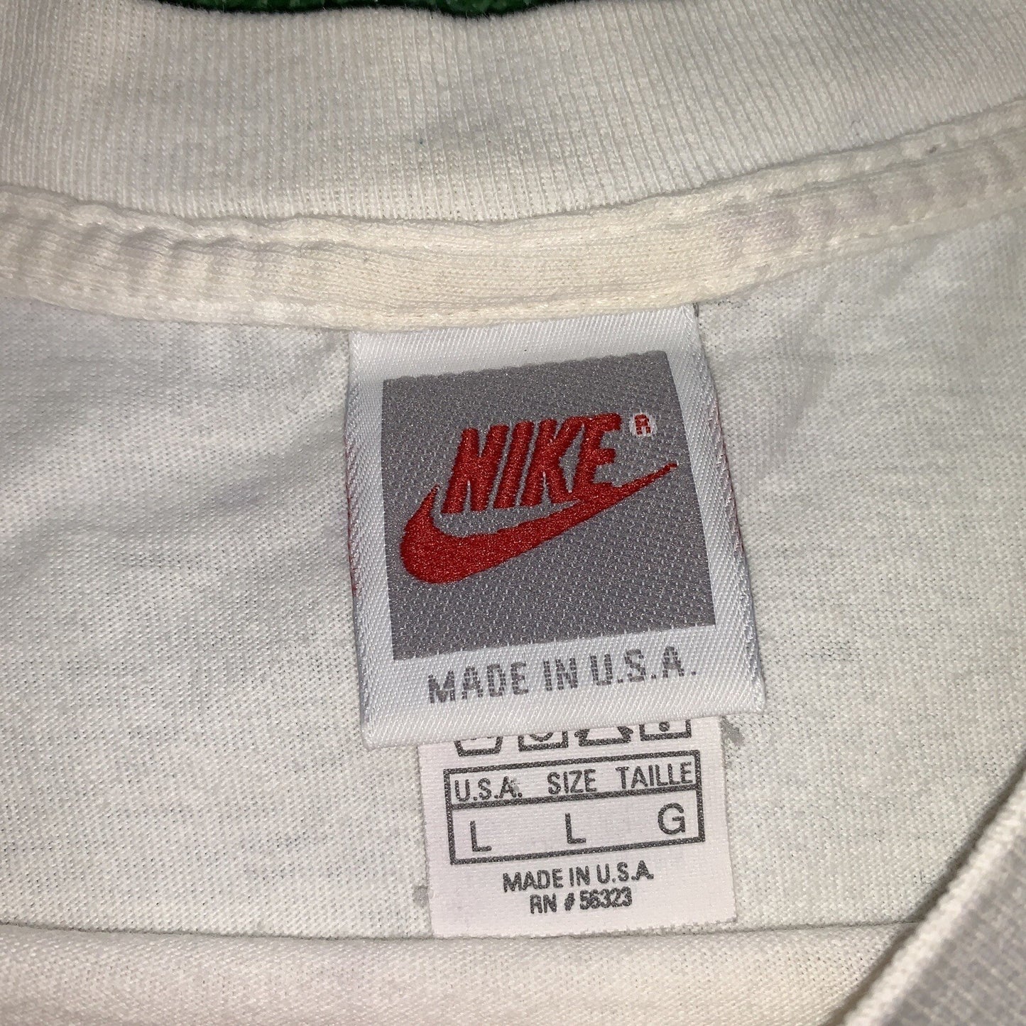 Vintage Nike T Shirt USA Rare Basic 90s Emergency Room Ball Back Tennis Gym