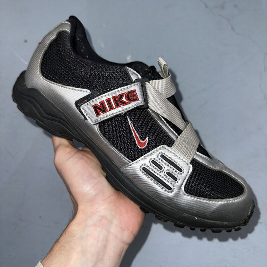 Nike Size 10 VTG 171105-061 Contagious Women's Cycling Shoes Silver 1998 90s
