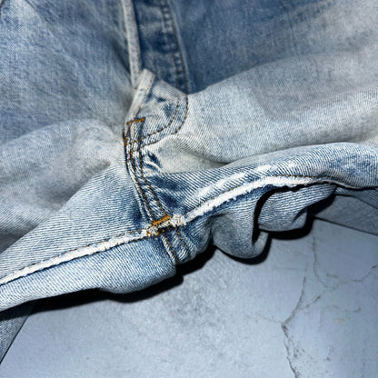 Levis 501 Vintage 80s Redline Selvedge USA XX Jeans Light Wash 36x36 Act 33x31