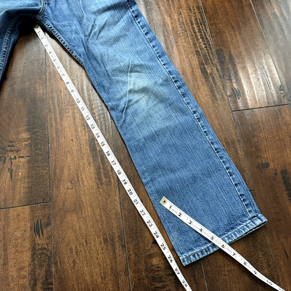 Levis 514 Womens Jeans 16 Reg Straight Leg Denim Flat Front Vintage Y2K 28x28