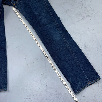 Levis 501 Vintage 80s Redline Selvedge USA XX Jeans Dark Wash 27x34 Act 25x31