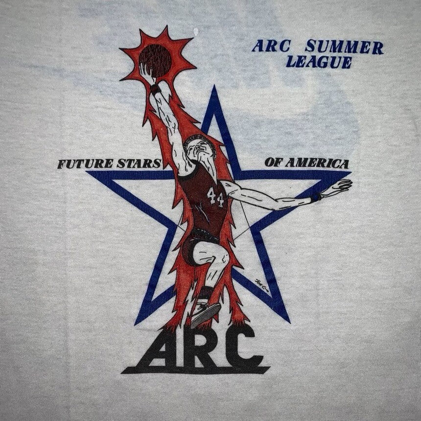 Nike Vintage T Shirt USA Rare Rap Jordan Future Stars ARC Summer Basketball