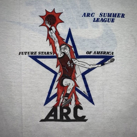 Nike Vintage T Shirt USA Rare Rap Jordan Future Stars ARC Summer Basketball