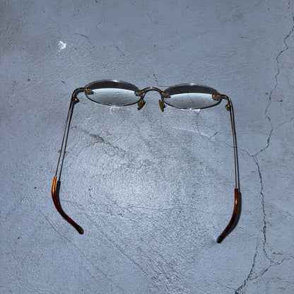 Safilo Design SD 3100 RX500 Eyeglasses Frames Rimless Titanium Gold 00-17-135