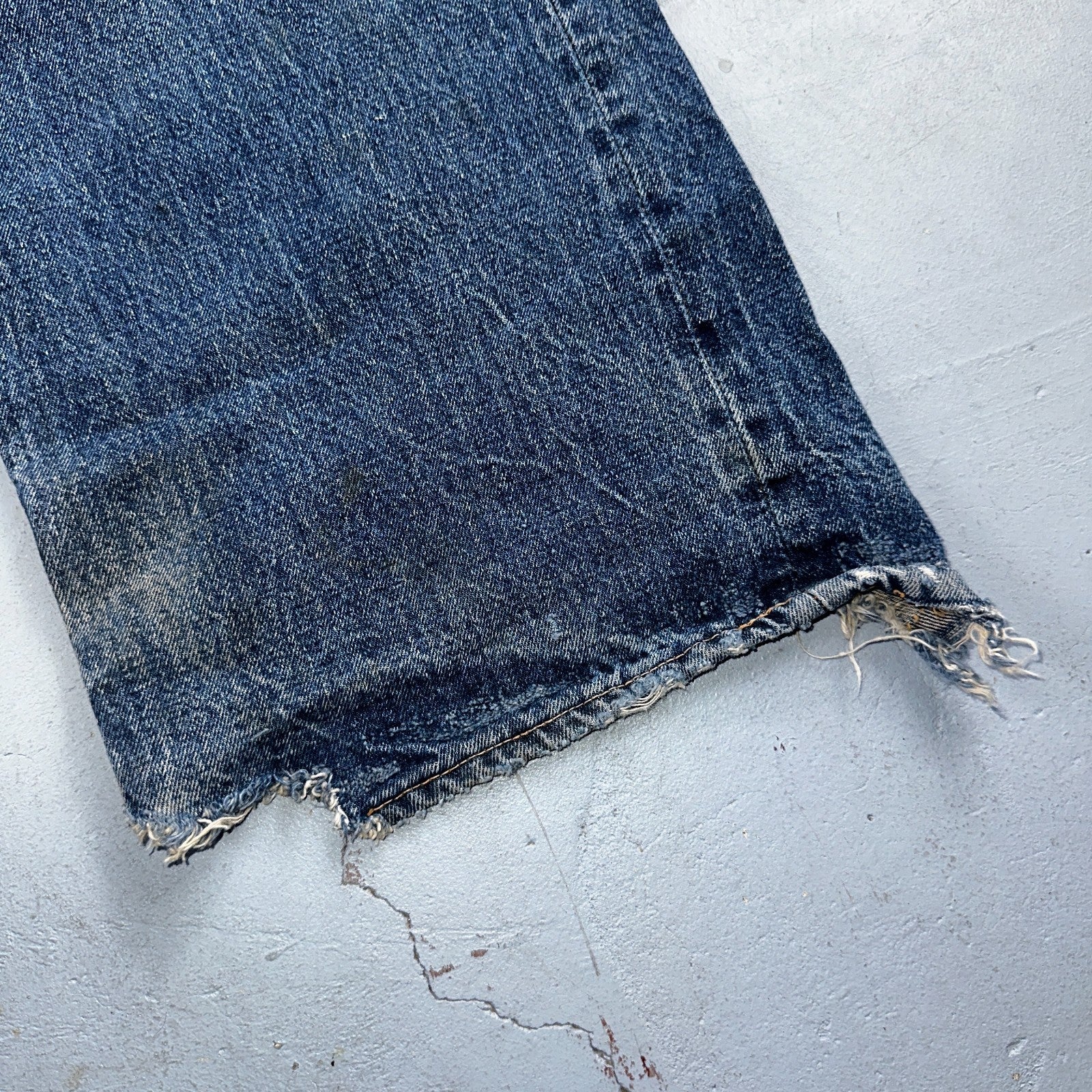 Levis 501 Vintage 70s SS Redline Selvedge USA XX Jeans Med Wash 48x30 Act 44x26
