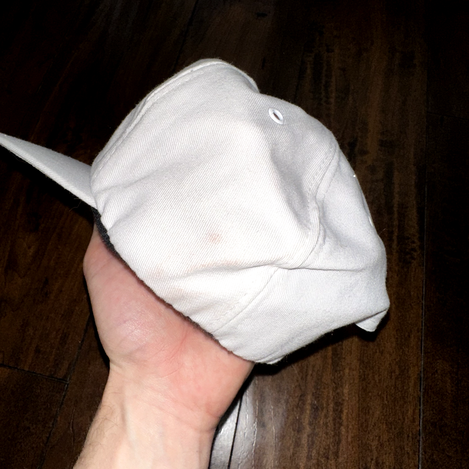 Hard Rock Cafe London Save The Planet White Adjustable Strapback Hat Adult VTG