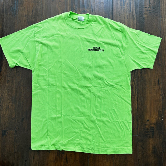 Oregon Portland Team Northwest Tennis Ball Vintage T Shirt 80s Rock Sports Rap