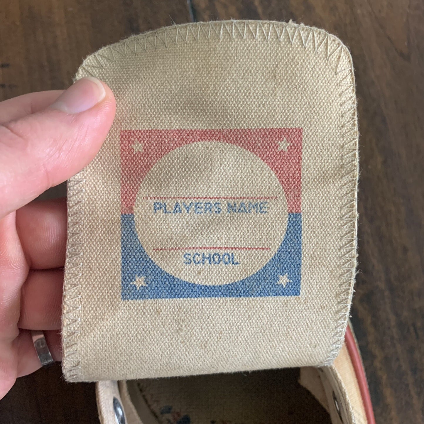 Vintage 60s 70s NBA CONVERSE Chuck Taylor All Star Blue Label RARE USA Japan 73