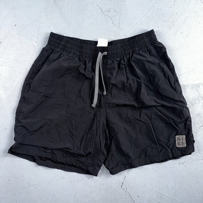 Nike Swim Shorts Size L Mens Solid Icon 6" Black NESSB636-001 Trunks