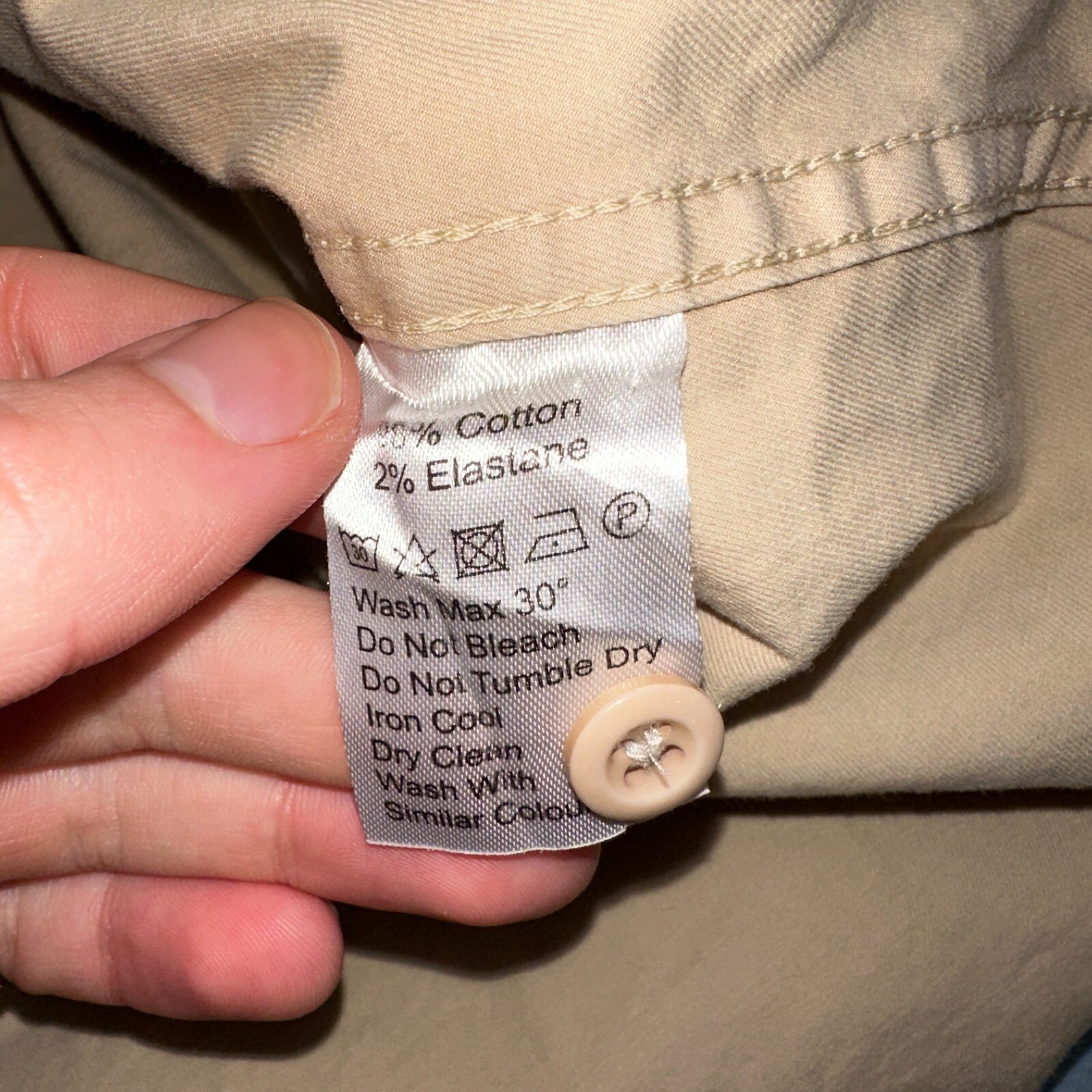 J Peterman Shirt Mens M Khaki Officer & Gentleman Field Shirt Safari Outdoor VTG