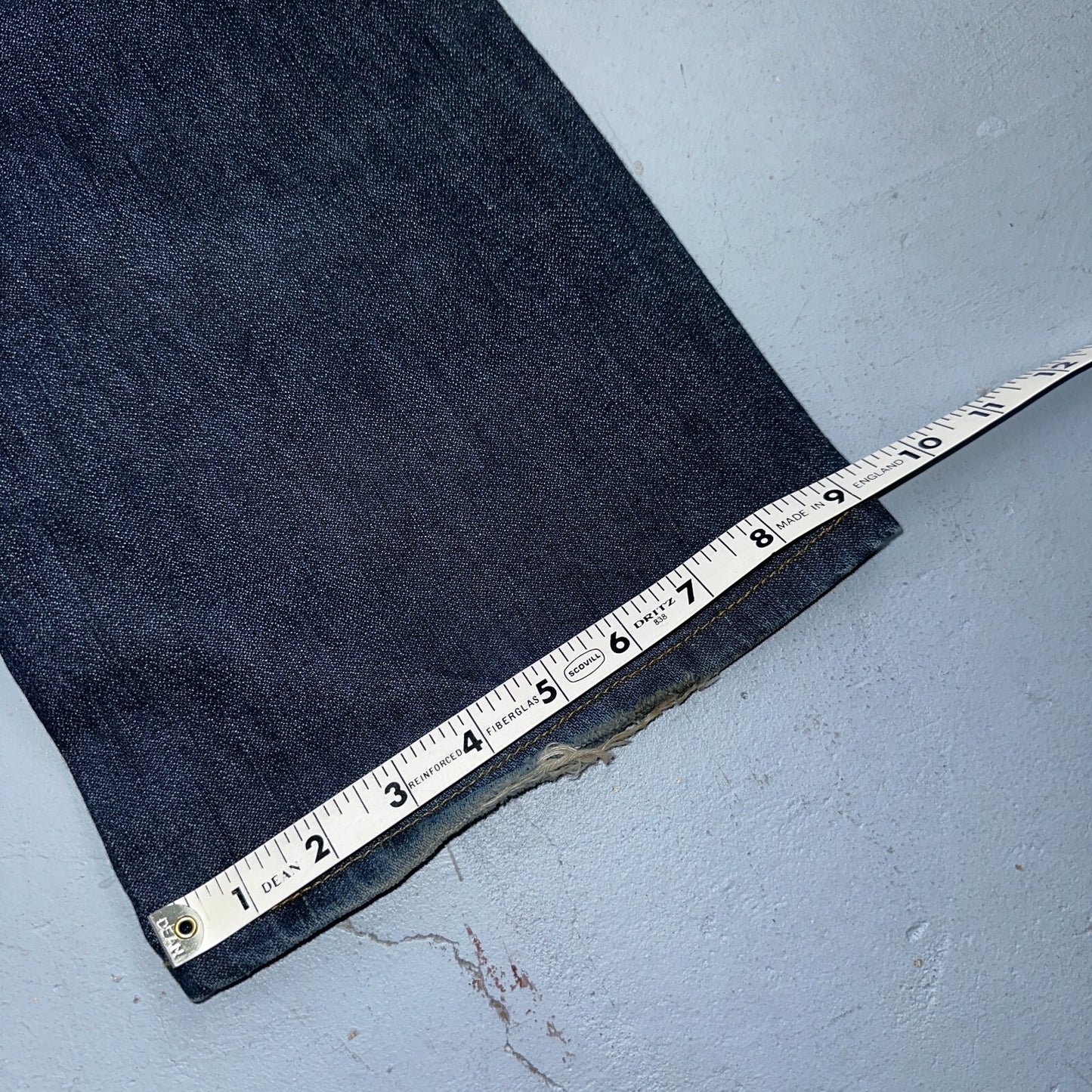 True Religion VTG Billy Big T Blue Jeans Bootcut Y2K Made USA Sz 30 (32x30)