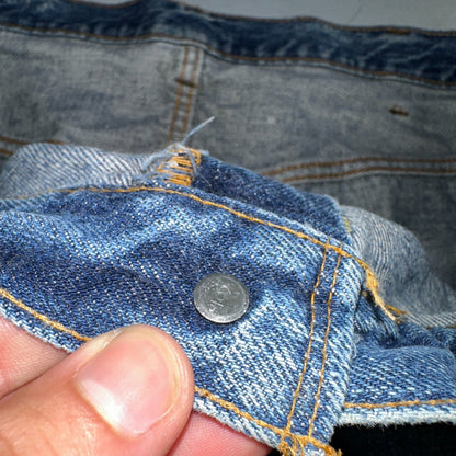 Levis 501 Vintage 70s SS Redline Selvedge USA XX Jeans Med Wash 48x30 Act 44x24