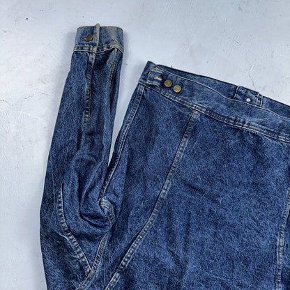 Vintage Lee Denim Jacket 40 M Western Bike Ride Cowboy Ranch Farm 153438 Jean