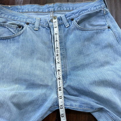 Vintage LEVIS 501XX Jeans Big E 1960s Denim Redline Selvedge 33x31 USA 60s 66