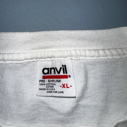 Pikes Peak Colorado Travel Anvil 90s VTG T Shirt Single Stitch Trees Explore