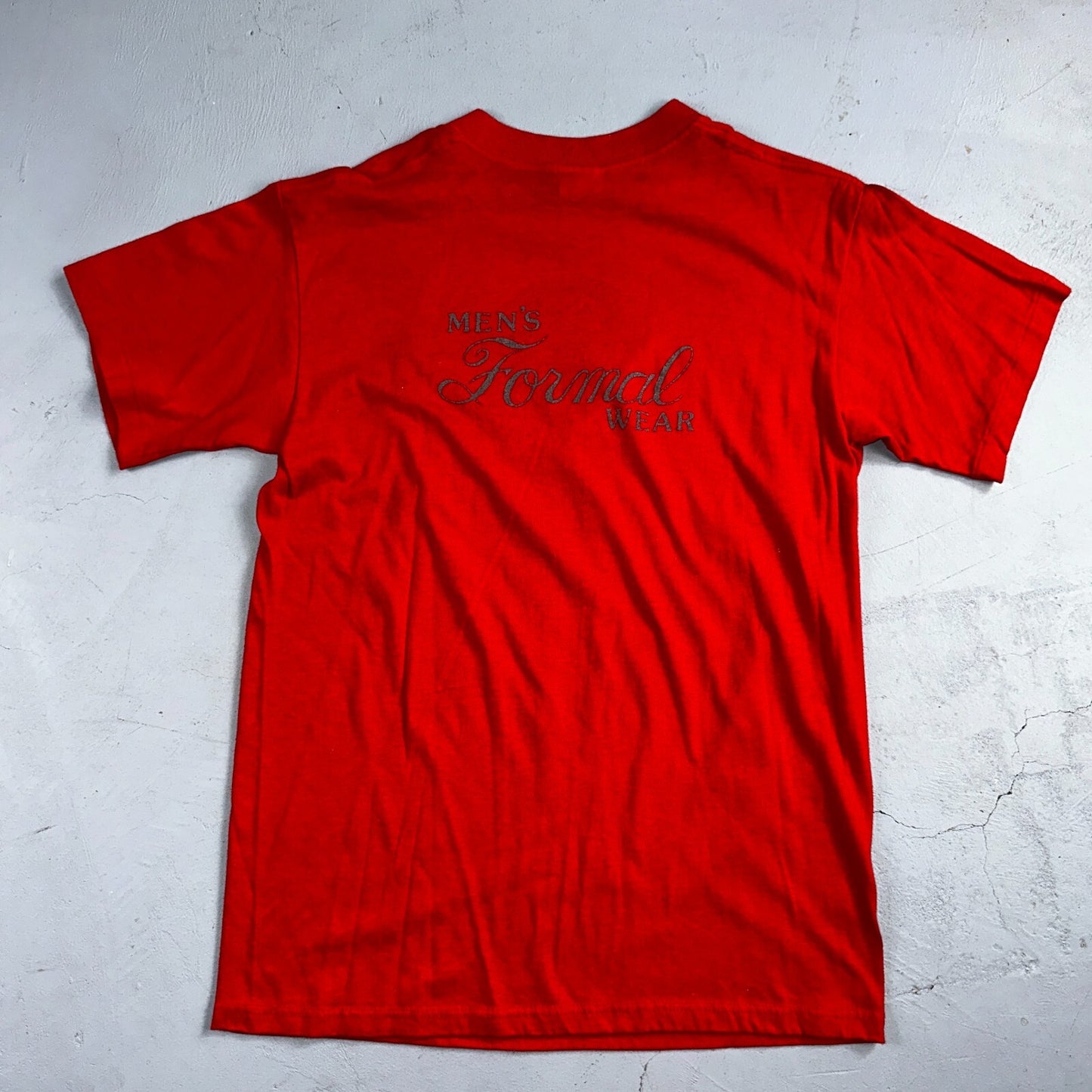 Tuxedo 1980s VTG T Shirt Red Touch of Gold USA Funny Humor Joke Tee Suit Fun