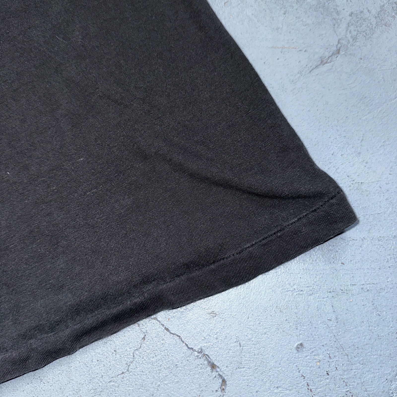 Nike Cross Training Gym Tank Top T Shirt 80s Faded Black USA 1980s Blue Tag