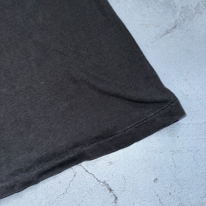 Nike Cross Training Gym Tank Top T Shirt 80s Faded Black USA 1980s Blue Tag