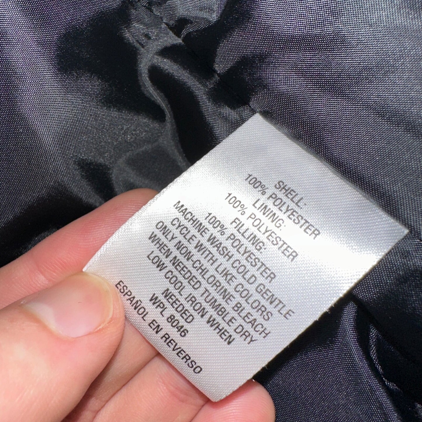 INC International Concepts Brown Bomber Jacket Mens S Full Zip Metallic