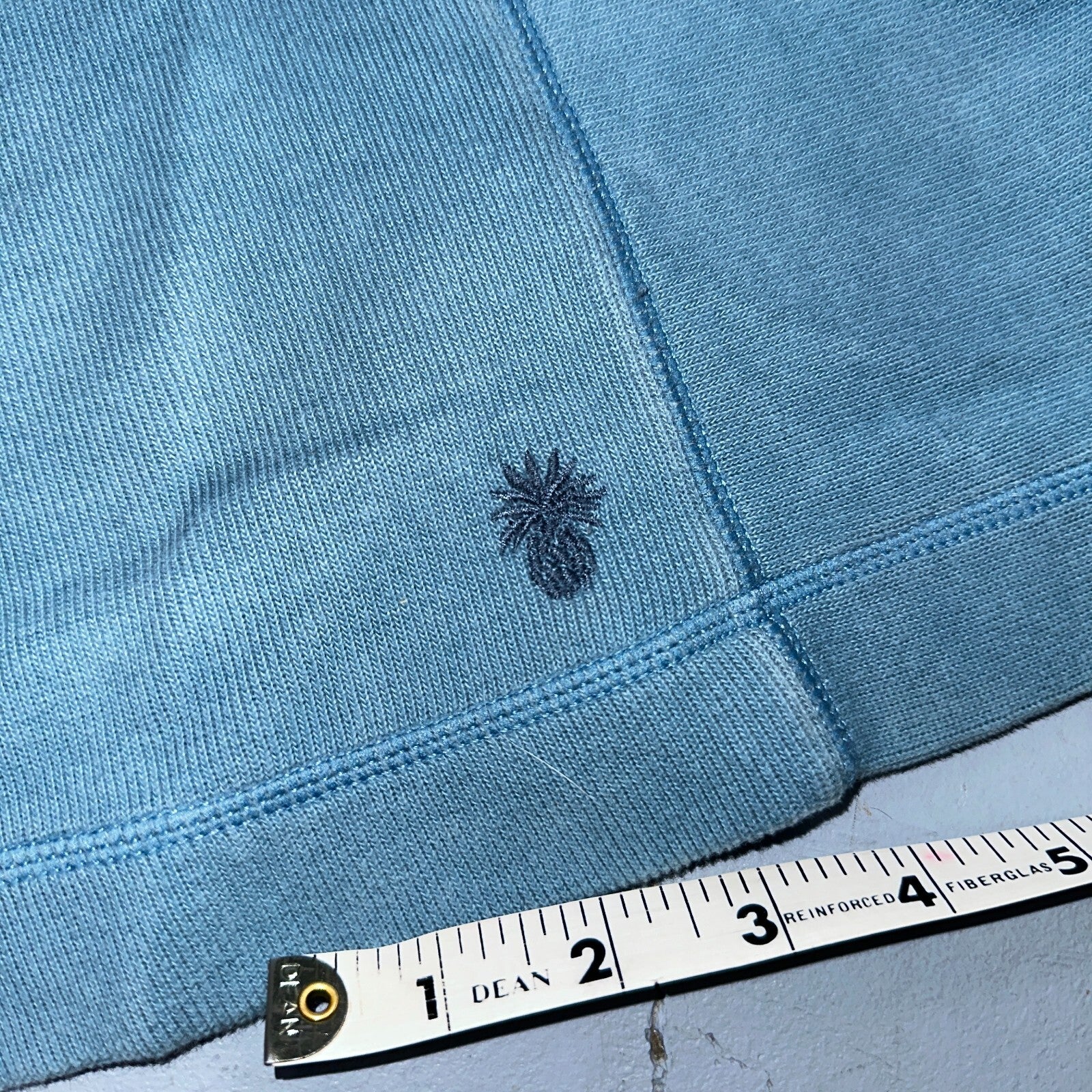 Tommy Bahama Sweater Mens XL Blue Quarter Zip Pullover Stretch Preppy Relaxed