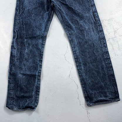 Levis 501 Y2K XX Straight Leg Jeans Blue VTG Dark Wash 34x32 Act 30x28