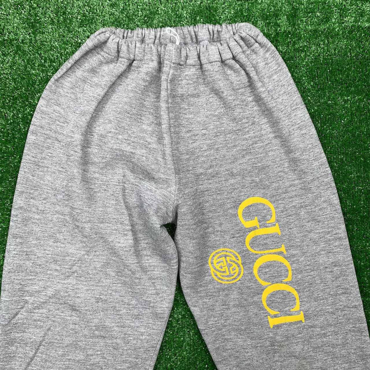 Gubci Trousers Men GG Jacquard Jogging Trousers Small Vintage 90s Sweatpants