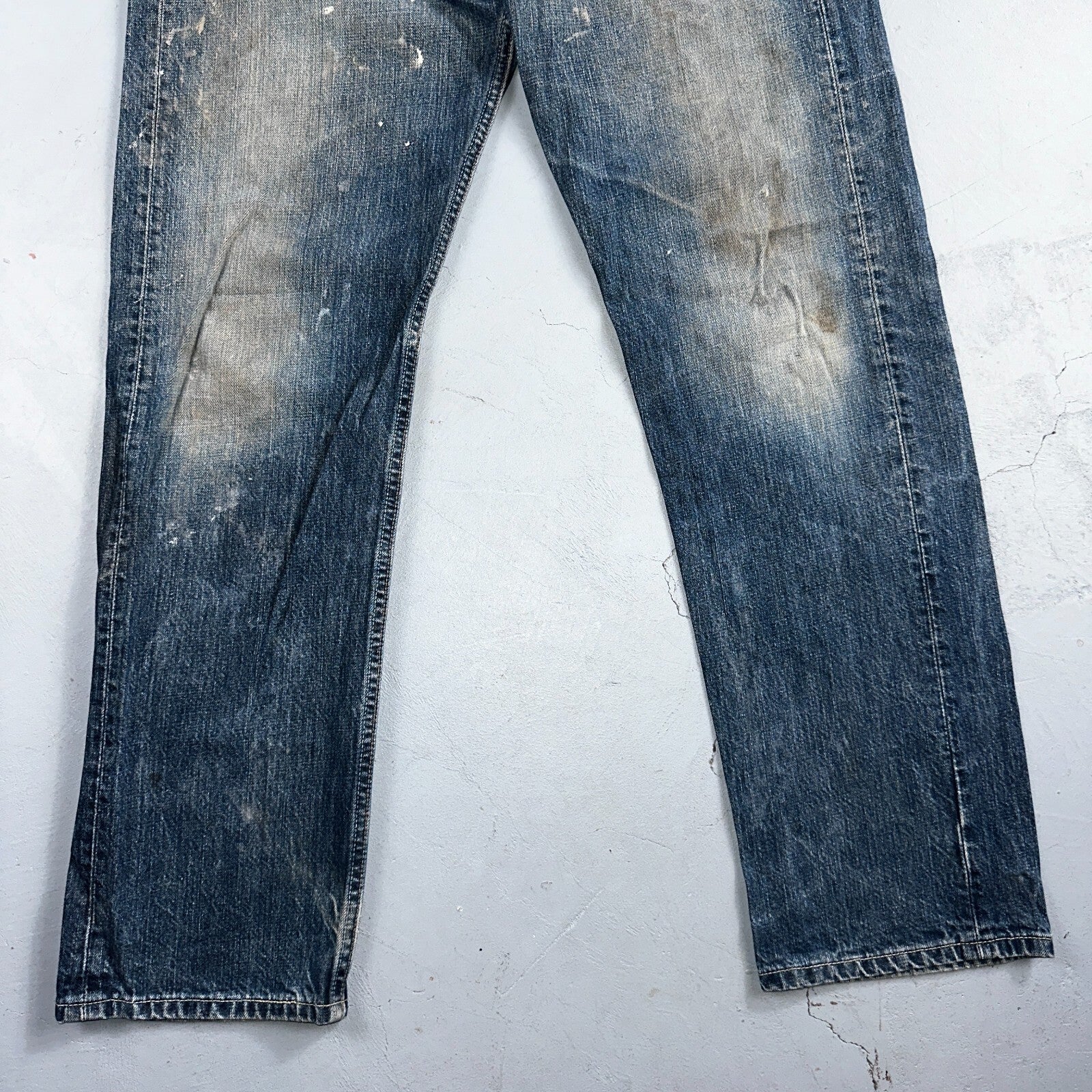 Levis 501 Vintage Y2K XX Straight Leg Jeans Blue Light Wash 34x32 Act 33x30