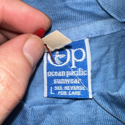 Ocean Pacific Sunwear NWT Tags Attached VTG T Shirt 80s Surf Surfer Hawaii L