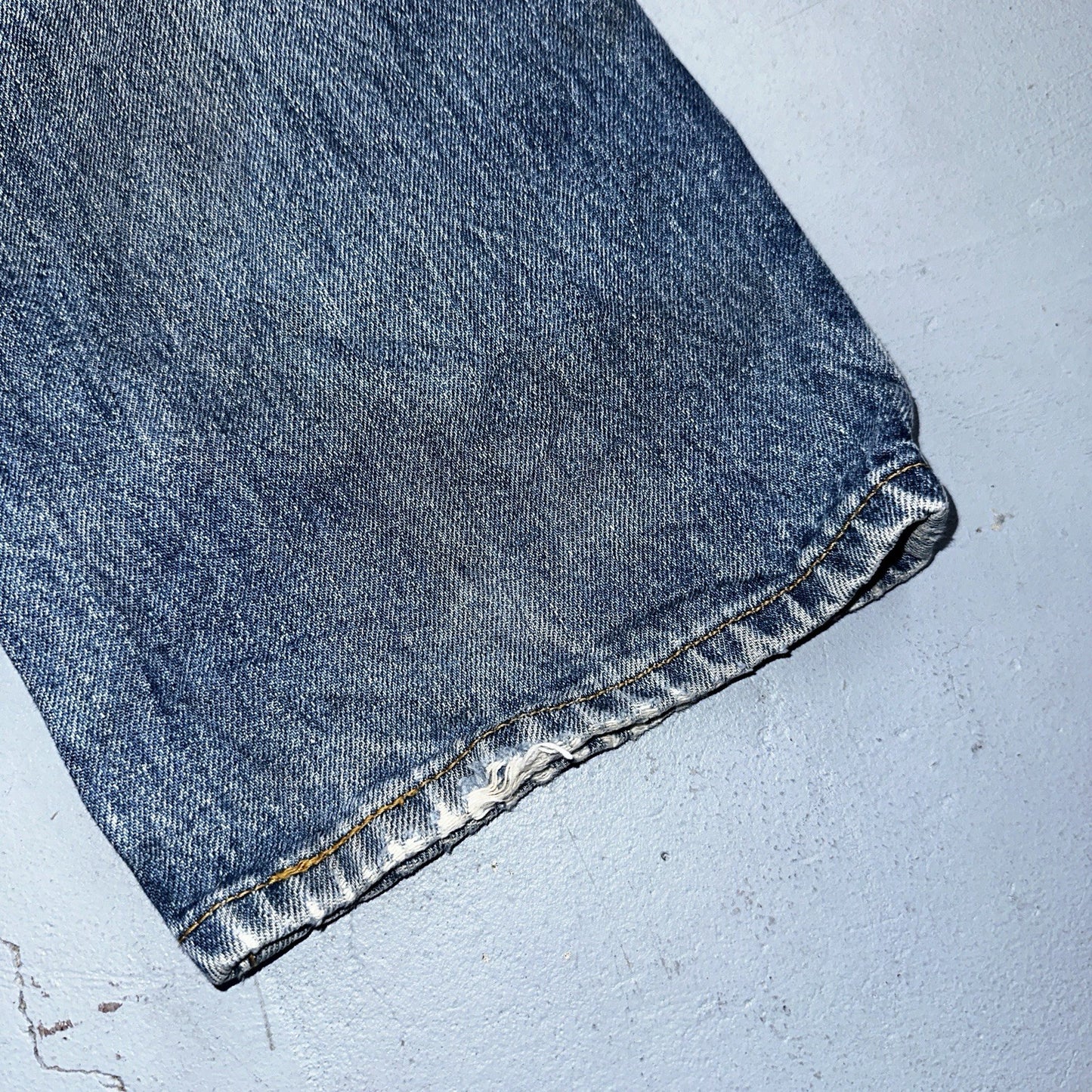 Levis 501 Vintage 90s Y2K XX Straight Leg Jeans Blue Med Wash 32x29 Act 31x28