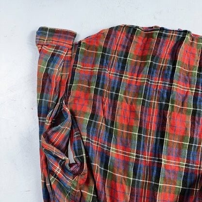 RALPH LAUREN Shirt Mens Size XL Button Up Plaid Long Sleeve Extra Large Blaire