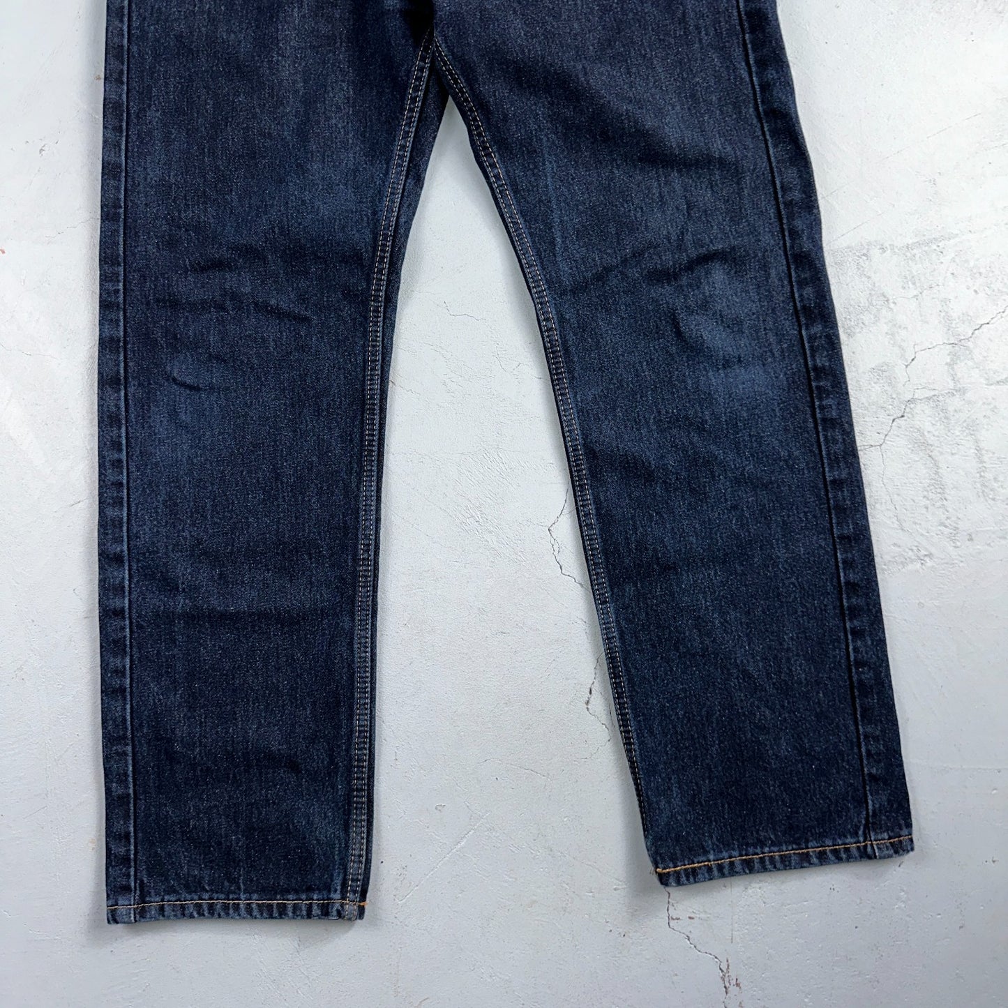 Levis 505 Vintage Y2K Straight Leg XX 2000s Jeans 34x30 Dark Wash Denim