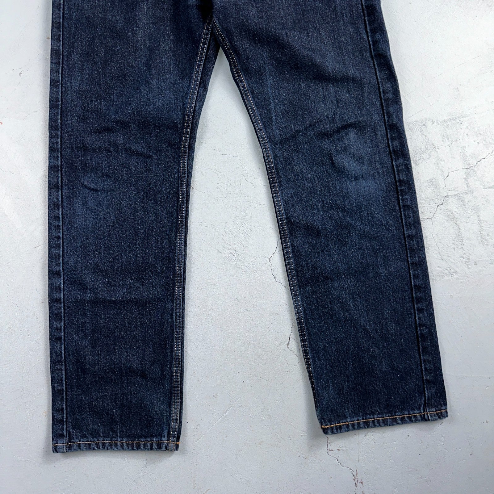 Levis 505 Vintage Y2K Straight Leg XX 2000s Jeans 34x30 Dark Wash Denim