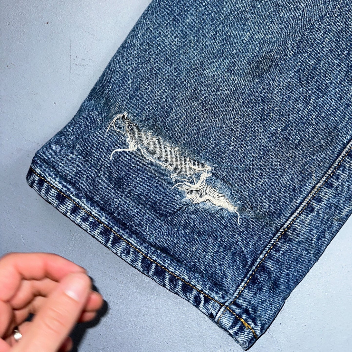 Levis 501 Vintage 90s XX Straight Leg Jeans Y2K Med Wash 42x30 Act 42x31