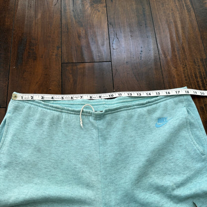 VTG Nike Athletic Blue Sweatpants S Drawstring Adjustable Jogger Y2K Gym