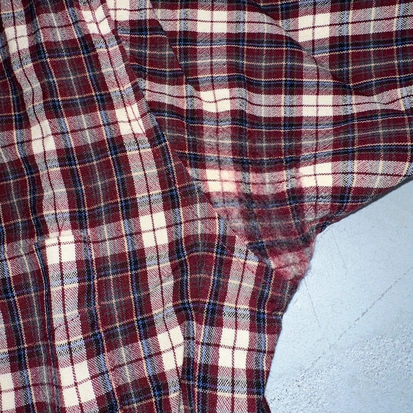 Vintage Pendleton Shirt Mens M Wool Plaid Flannel USA Button 1970s 70s Red