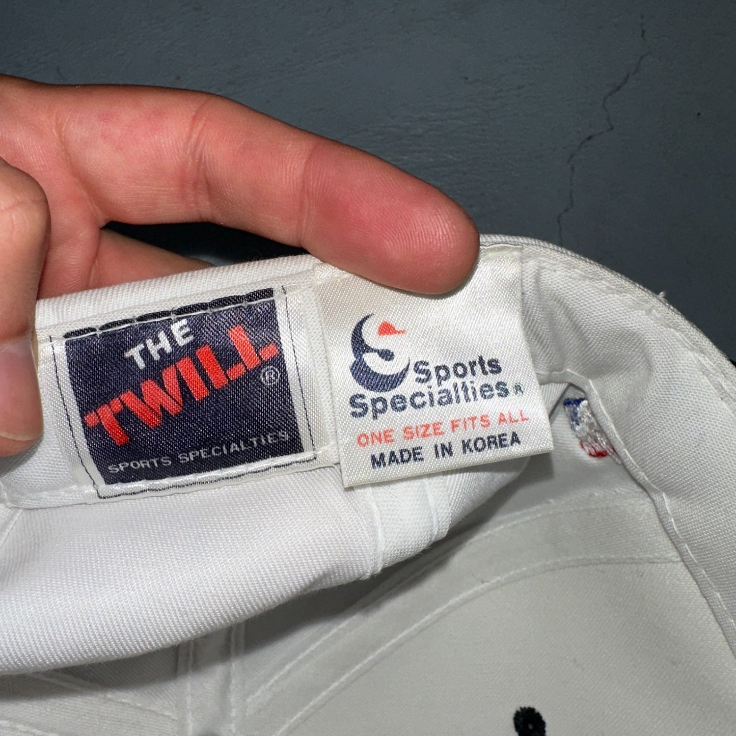 Vintage 1992 NBA Finals Hat Cap Sports Specialties The Twill Snapback Bulls