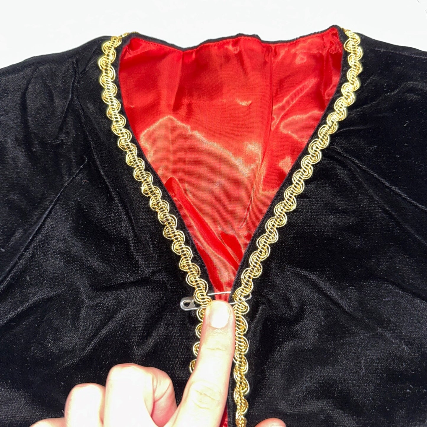 VTG 60s Caveman Vest Womens Grandma Core Hand Drawn Rockabilly Oregon Costume